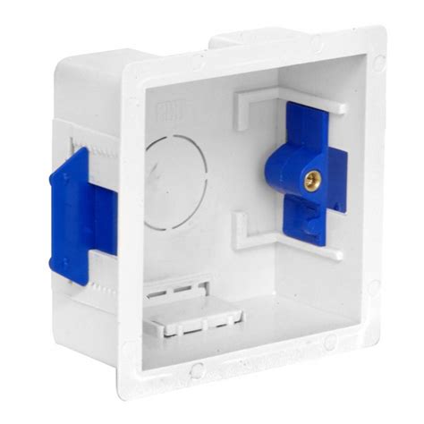 electric socket box for plasterboard|metal plasterboard back box.